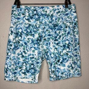 RBX Women’s Blue Multi-Print Active Shorts- XXL